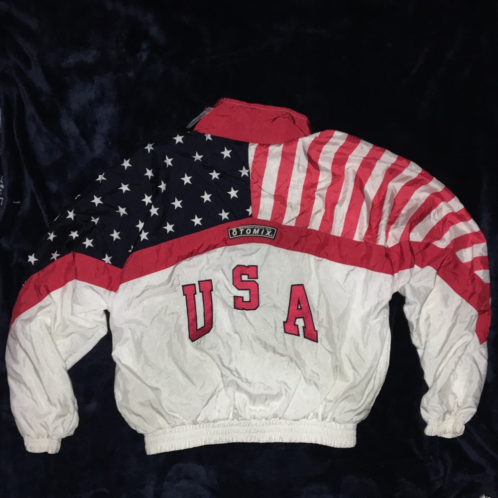 Still Available- 90’s Otomix Performance USA Windbreaker